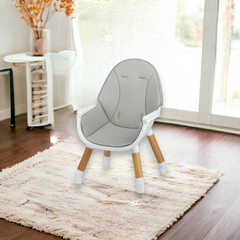 Scaun de masa, FreeON, Eos, 3 in 1, Multifunctional, Cu tavita reglabila si detasabila, Conform cu standardul european de securitate EN 14988:2017+A1:2020, Grey - gogobaby.ro