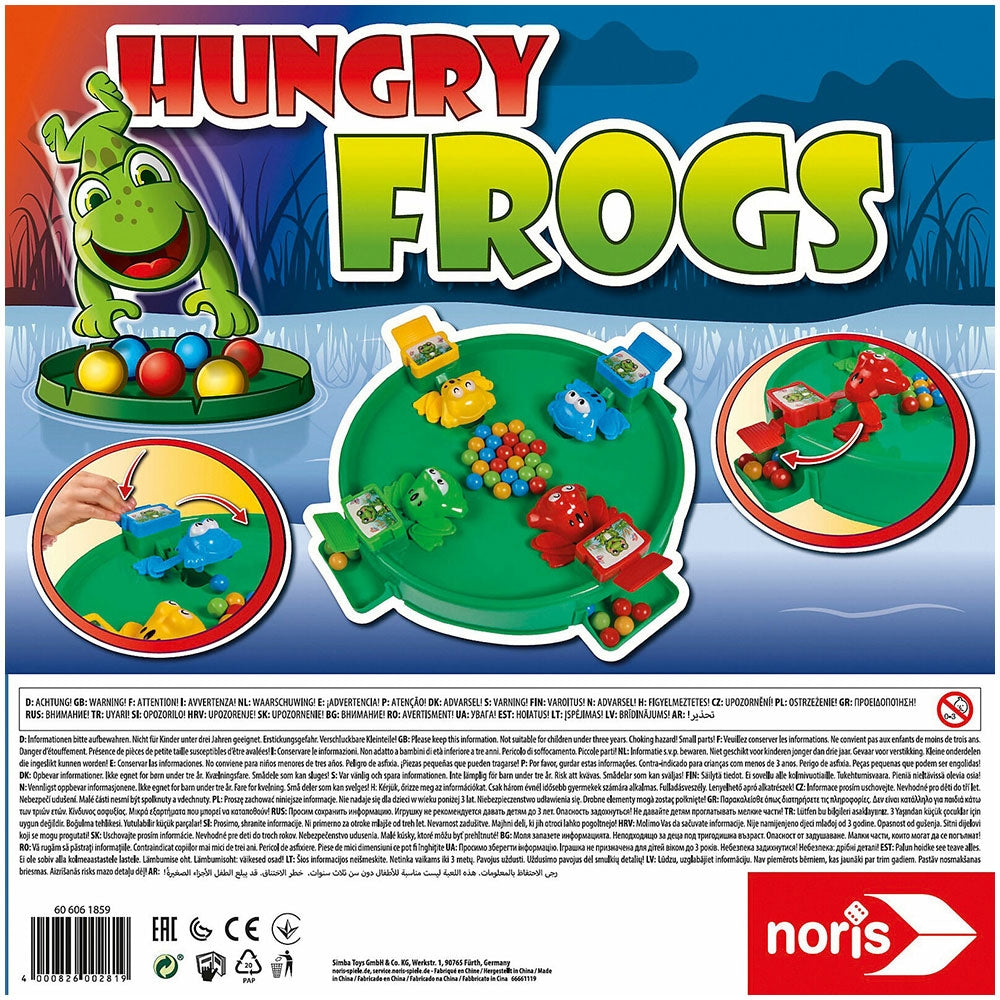 Joc Noris Hungry Frogs - gogobaby.ro