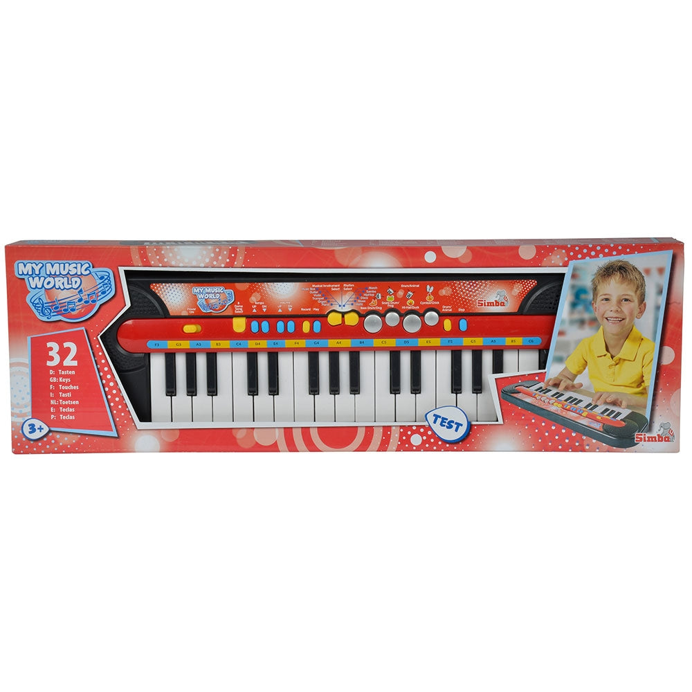 Jucarie Simba Orga My Music World Keyboard cu 32 clape - gogobaby.ro