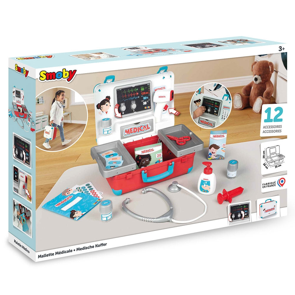 Jucarie Smoby Trusa doctor Medical Case - gogobaby.ro