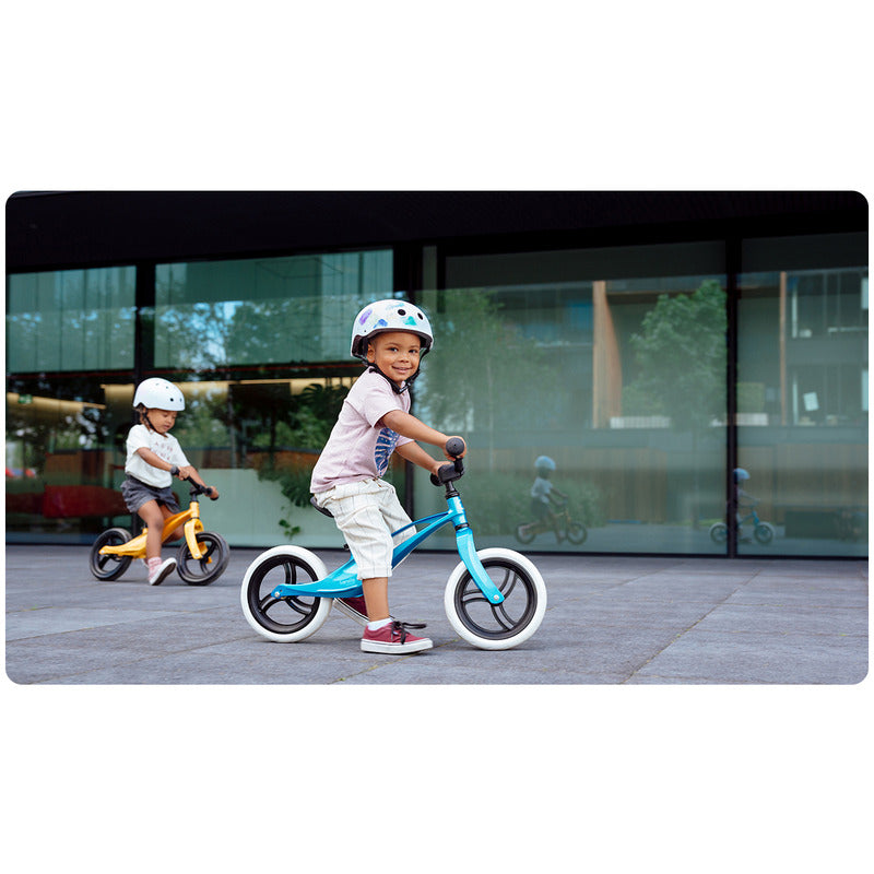Bicicleta fara pedale, Lionelo, Bart, Usoara, Cu cadru din magneziu, Cu ghidon si sa reglabile, Greutate 3 Kg, 12 inch, Conform cu standardul european de securitate EN71, Sky Blue - gogobaby.ro
