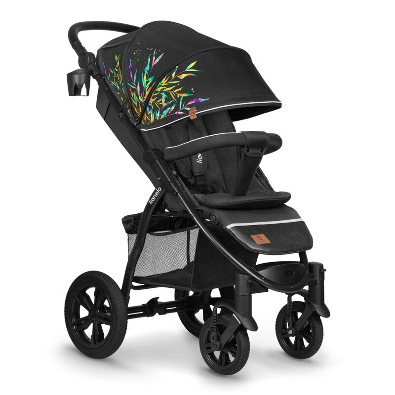 Carucior sport, Lionelo, Annet Tour Dreamin, Editie Limitata, De la nastere, Capotina impermeabila, Cu filtru UPF 50+, Cu maner reglabil, Plasa de tantari, Suport biberon, Saculet pentru picioare, Pana la 22 kg, Cu certificare TUV, Negru - gogobaby.ro