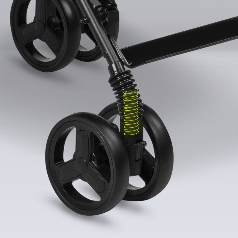 Carucior sport, Lionelo, Elia, Cu plasa de tantari, Conform cu standardul european de securitate EN1888-1, Gri inchis - gogobaby.ro