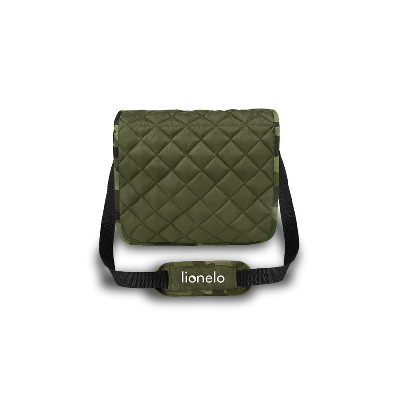 Carucior sport, Lionelo, Emma Plus, Cu tavita, 2 Suporturi pentru pahar, Geanta accesorii, Conform cu standardul european de securitate EN1888-1, Forest Green - gogobaby.ro