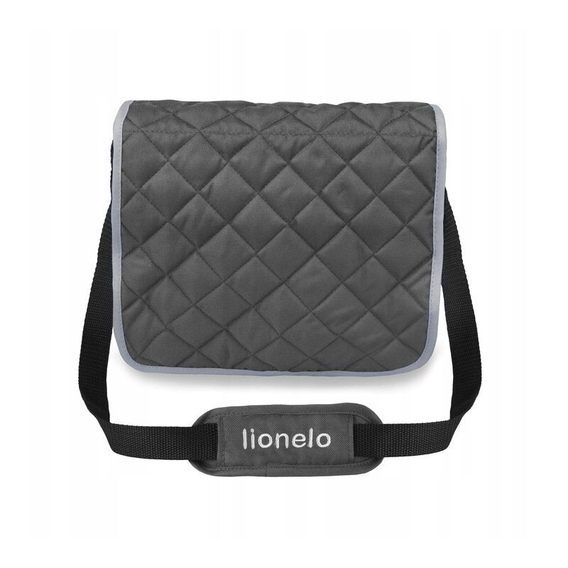 Carucior sport, Lionelo, Emma Plus, Cu tavita, 2 Suporturi pentru pahar, Geanta accesorii, Conform cu standardul european de securitate EN1888-1, Stone - gogobaby.ro