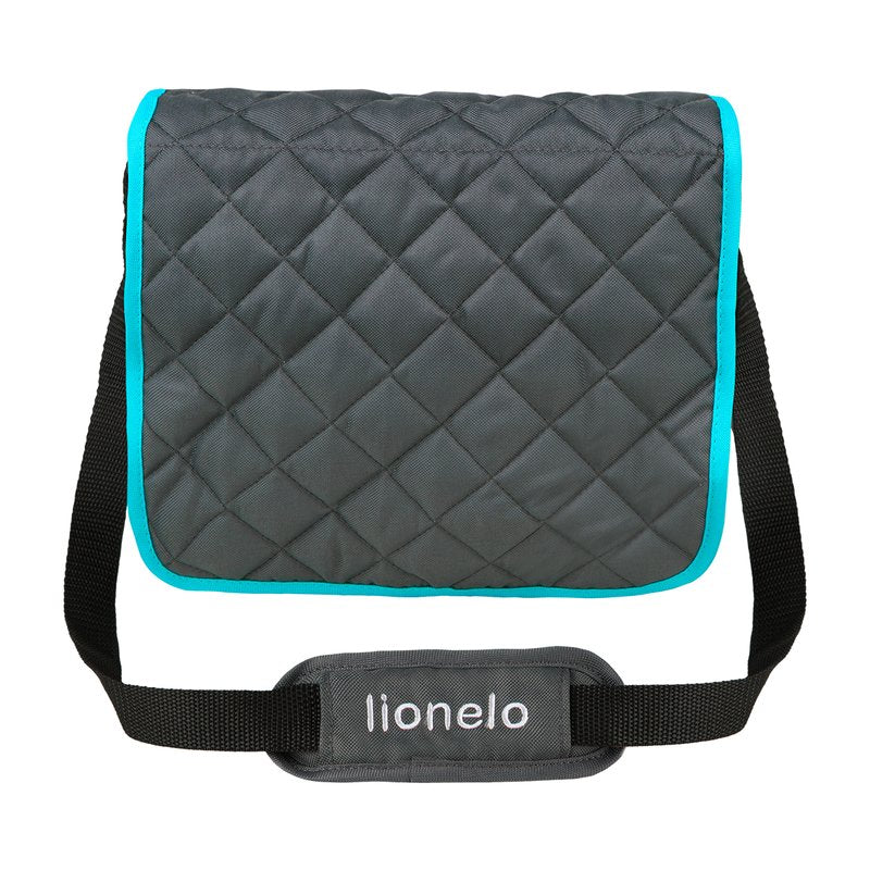 Carucior sport, Lionelo, Emma Plus, Cu tavita, 2 Suporturi pentru pahar, Geanta accesorii, Conform cu standardul european de securitate EN1888-1, Vivid Turquoise - gogobaby.ro