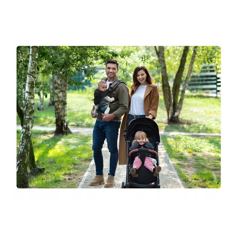 Marsupiu bebe, Lionelo, Margareet, Cu 3 pozitii de transport, Pana la 20 Kg, Cu gluga, Aprobat de Institutul International de Displazie de Sold, Conform cu standardul european de securitate CEN TR 16512, Q Essence - gogobaby.ro