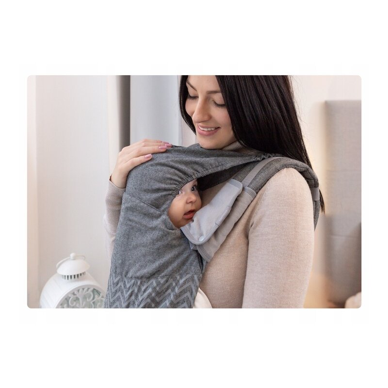 Marsupiu bebe, Lionelo, Margareet, Cu 3 pozitii de transport, Pana la 20 Kg, Cu gluga, Aprobat de Institutul International de Displazie de Sold, Conform cu standardul european de securitate CEN TR 16512, Q Essence - gogobaby.ro