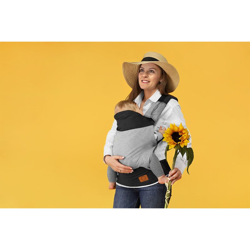 Marsupiu bebe, Lionelo, Margareet, Cu 3 pozitii de transport, Cu gluga, Pana la 20 Kg, Aprobat de Institutul International de Displazie de Sold, Conform cu standardul european de securitate CEN TR 16512, Wave - gogobaby.ro