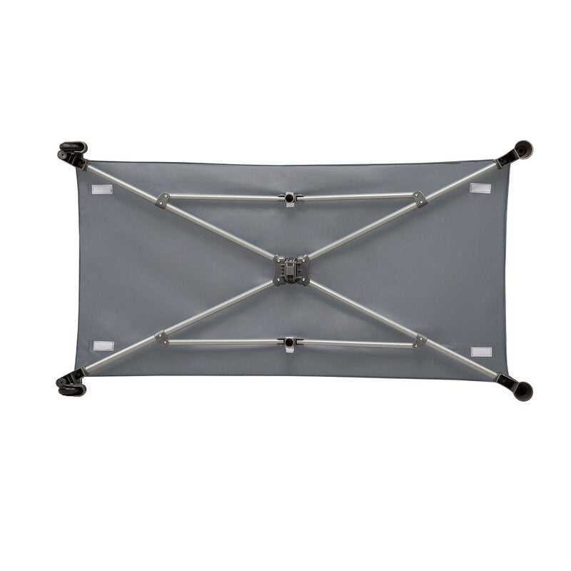 Patut pliant, Lionelo, Stefi, Cu un nivel, Cu intrare laterala cu fermoar, 2 roti, 120x60 cm, Conform cu standardul european de securitate EN 716, Yellow Lemon - gogobaby.ro