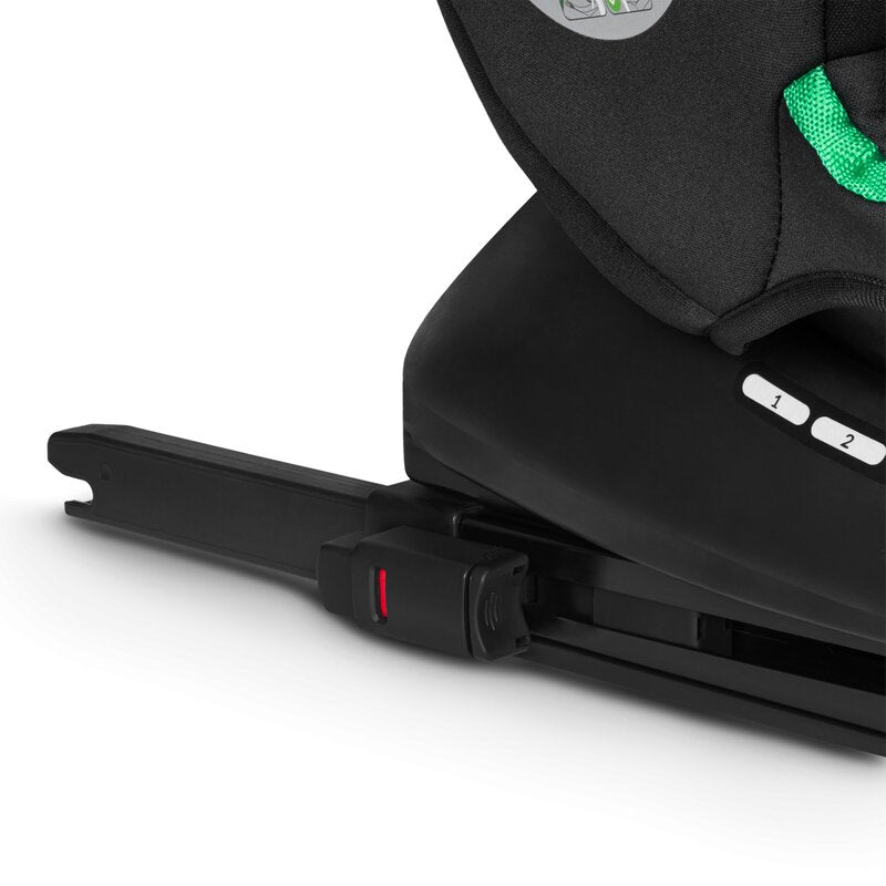 Scaun auto, Lionelo, Bastiaan i-Size, 4 in 1, Protectie laterala, Cu spatar inclinabil in 4 pozitii, Cu tetiera reglabila in 7 pozitii, Rotire 360 grade, Top Tether, 0-36 Kg, 40-150 cm, Cu Isofix, Conform cu ECE R129/03, Negru/Rosu - gogobaby.ro