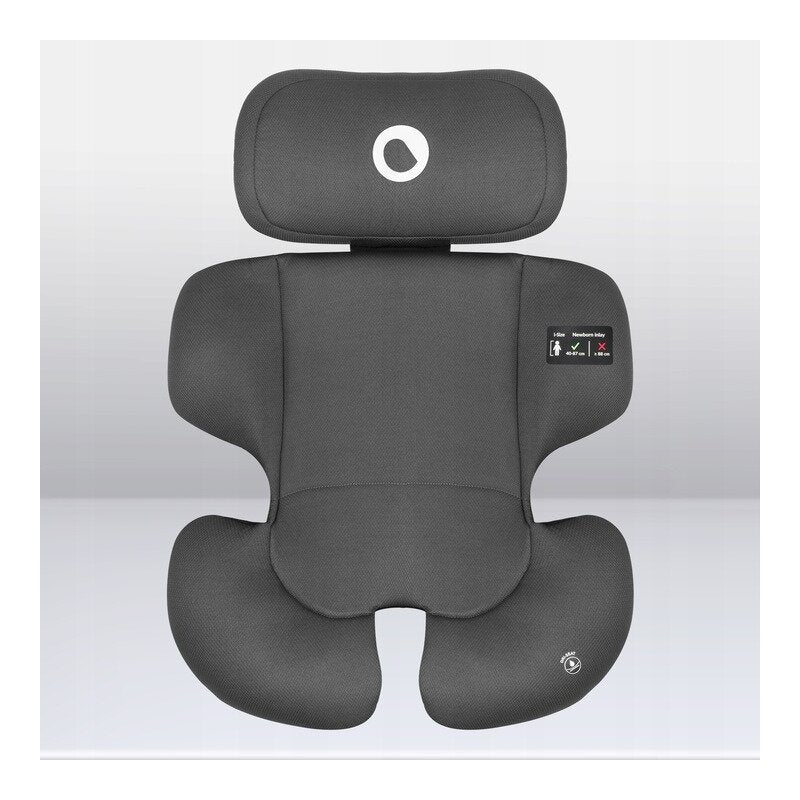 Scaun auto, Lionelo, Bastiaan i-Size, 4 in 1, Protectie laterala, Cu spatar inclinabil in 4 pozitii, Cu tetiera reglabila in 7 pozitii, Rotire 360 grade, Top Tether, 0-36 Kg, 40-150 cm, Cu Isofix, Conform cu ECE R129/03, Negru/Rosu - gogobaby.ro