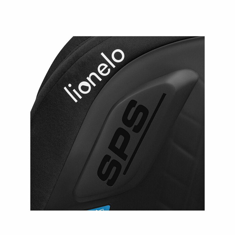Scaun auto, Lionelo, Bastiaan RWF i-Size, Pozitie de somn, Protectie laterala, Rotire 360 grade, 0-36 Kg, Cu Isofix si Centura Top Tether, Conform cu standardul european de securitate ECE R129, Negru - gogobaby.ro