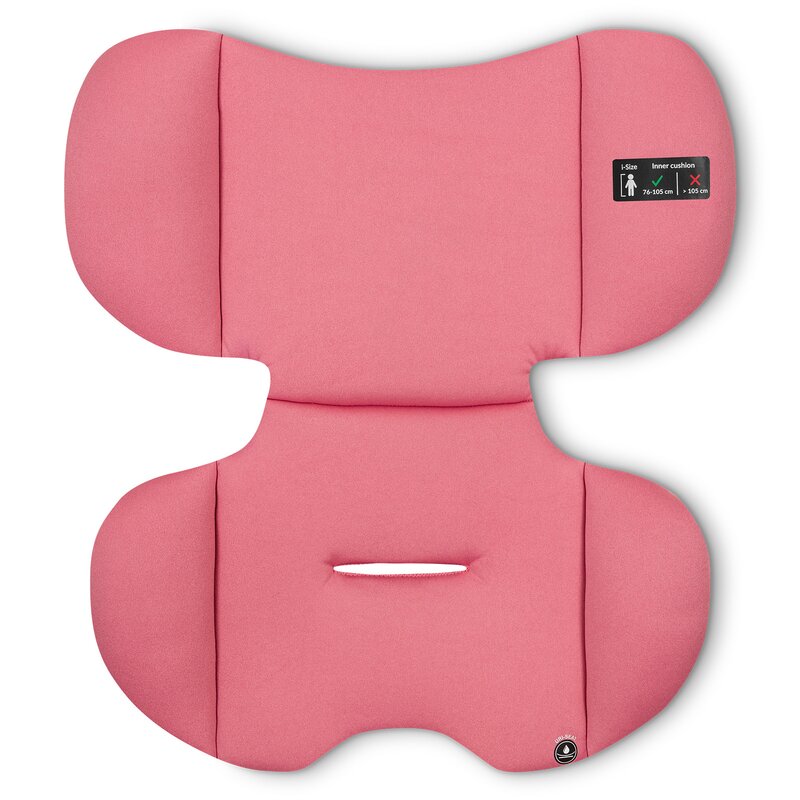 Scaun auto, Lionelo, Levi One i-Size, Universal, Instalare FWF, Cu tetiera reglabila in 10 pozitii, Cu spatar detasabil, 76-150 cm, Conform cu R129, Roz - gogobaby.ro