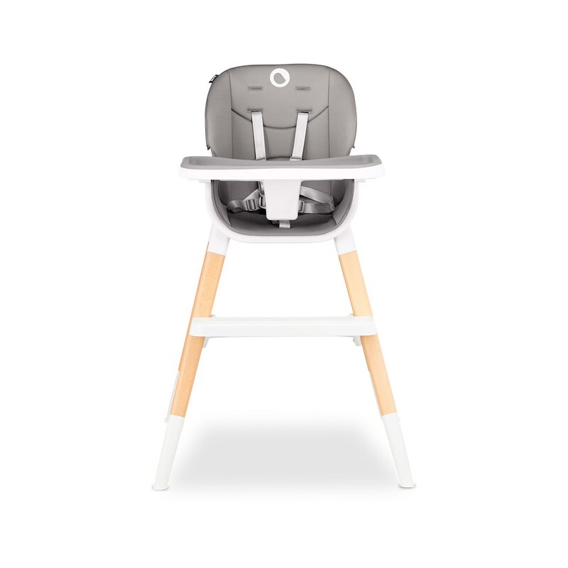 Scaun de masa, Lionelo, Mona, 4 in 1, Transformabil, Reglabil in inaltime in 3 pozitii, Conform cu standardele europene de securitate EN14988, EN16120, Stone