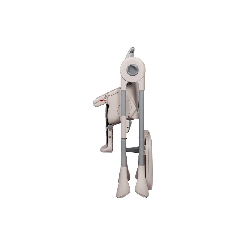 Scaun de masa, Lionelo, Zanna, Reglabil, 4 Pozitii pe inaltime, Spatar reglabil in 3 pozitii, Pliabil, din Metal, Conform cu standardul european de securitate EN14988, Roz - gogobaby.ro