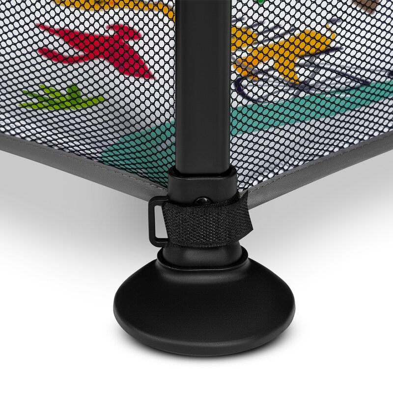 Tarc de joaca, Lionelo, Roel, Pliere ultra-compacta, Conform cu standardul europeane de securitate EN12227, Multicolor - gogobaby.ro