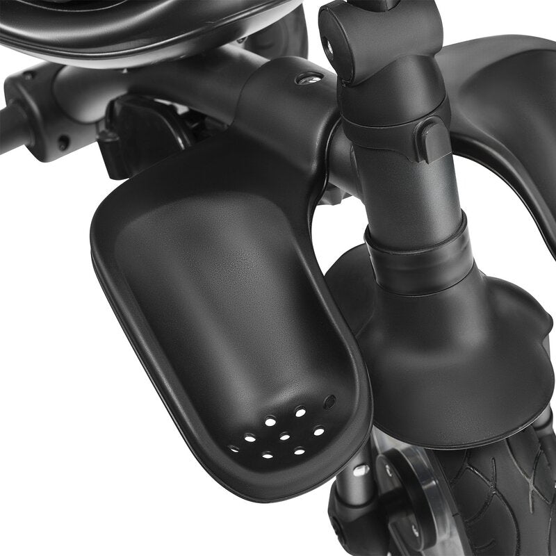 Tricicleta copii, Lionelo, Tris, Ultrapliabila, Multifunctionala, Mecanism de pedalare libera, Suport picioare, Control al directiei, Scaun reversibil, Rotire 360 grade, Conform cu standardul europeane de securitate EN71, Gri