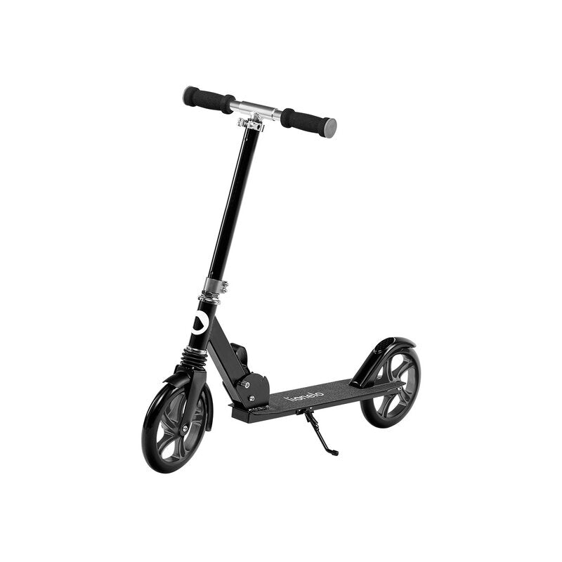 Trotineta, Lionelo, Luca, Copii/Adulti, Ultrapliabila, Pana la 100 Kg, Conform cu standardul european de securitate EN14619, Negru - gogobaby.ro