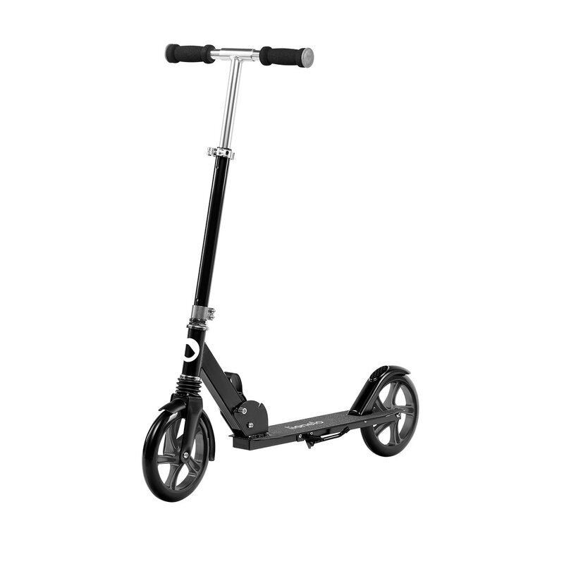 Trotineta, Lionelo, Luca, Copii/Adulti, Ultrapliabila, Pana la 100 Kg, Conform cu standardul european de securitate EN14619, Negru - gogobaby.ro