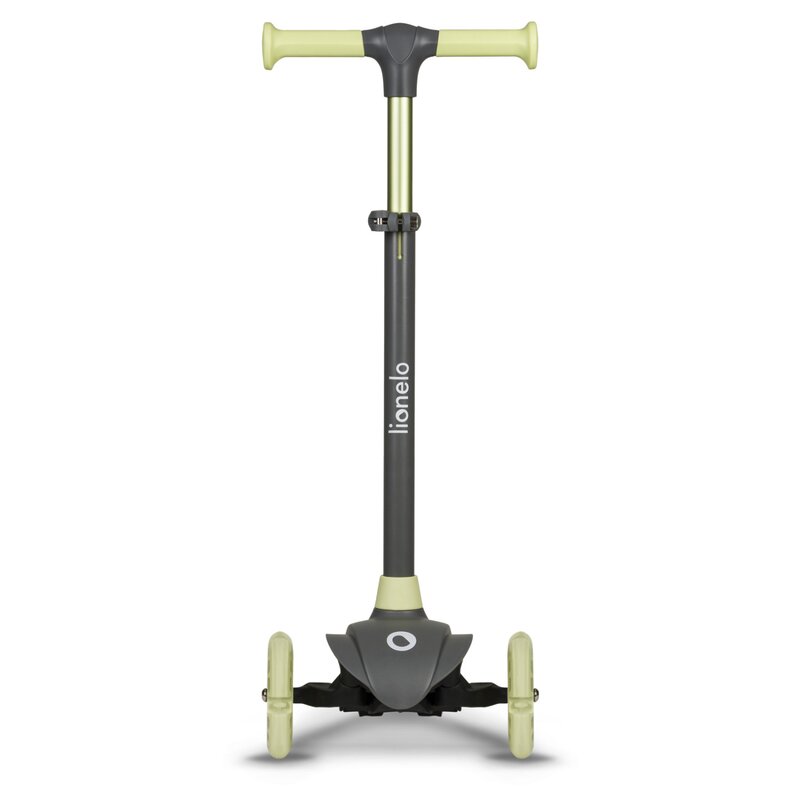 Trotineta, Lionelo, Jessy, Ultrapliabila, Pana la 50 Kg, Cu design ergonomic, Cu lumini LED, 56 x 26 x 67-82 cm, 3 ani+, Verde