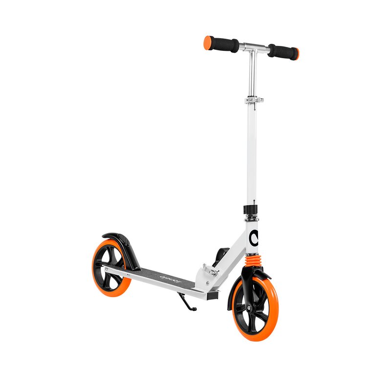 Trotineta, Lionelo, Luca, Pentru copii sau adulti, Ultrapliabila, Pana la 100 Kg, Conform cu standardul european de securitate EN14619, Portocaliu - gogobaby.ro