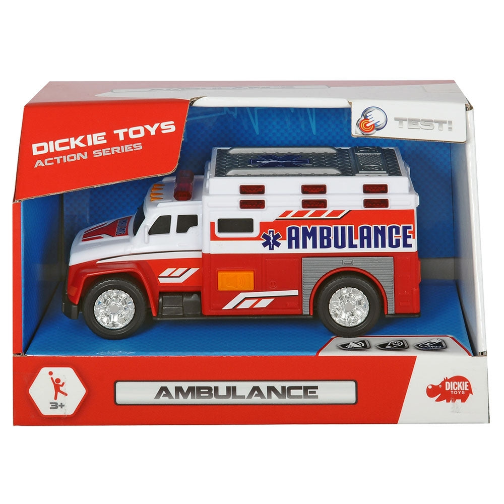 Masina ambulanta Dickie Toys Ambulance FO - gogobaby.ro