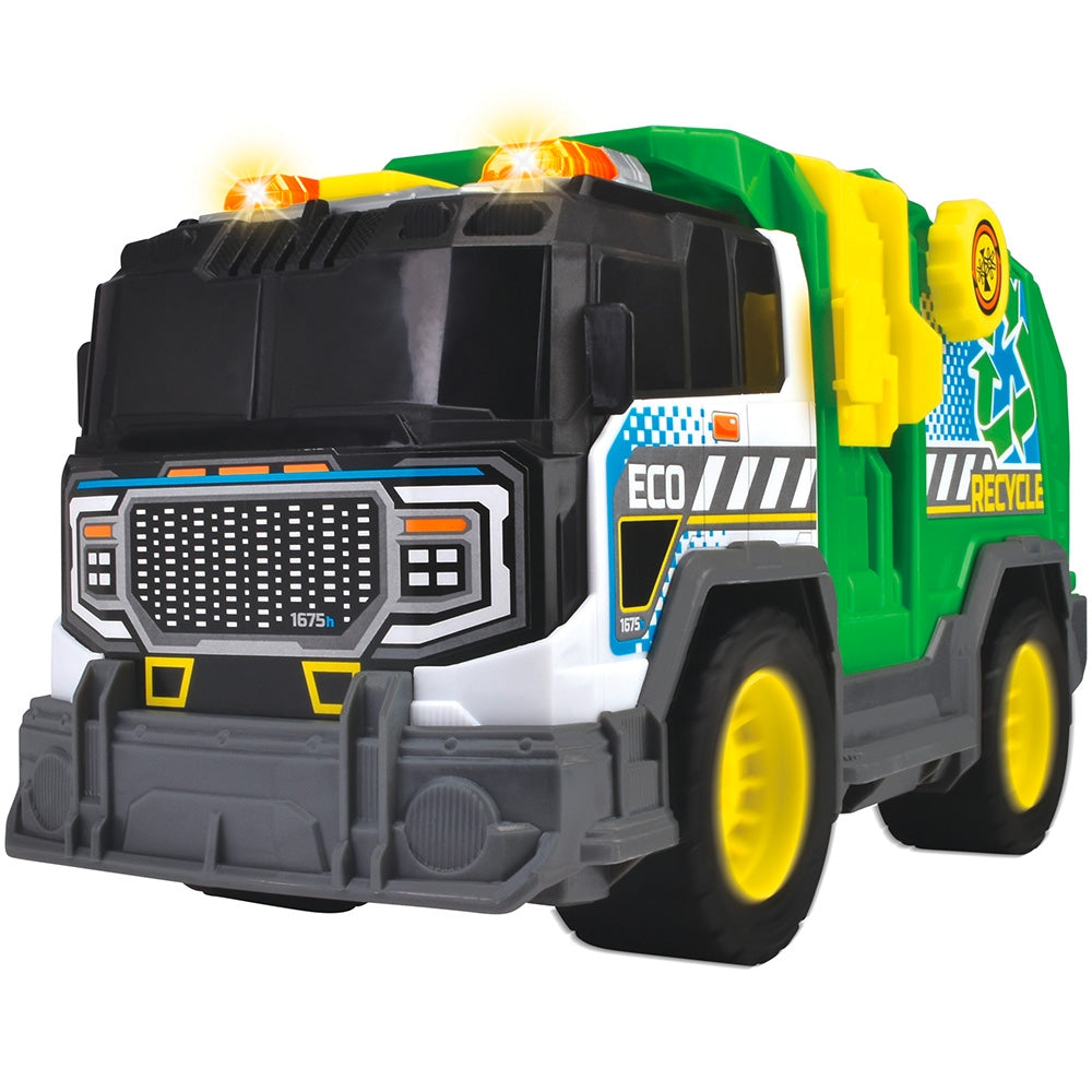 Masina de gunoi Dickie Toys Recycle Truck 30 cm cu lumini si sunete - gogobaby.ro