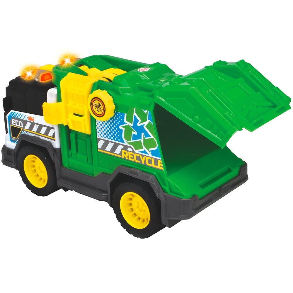 Masina de gunoi Dickie Toys Recycle Truck 30 cm cu lumini si sunete - gogobaby.ro