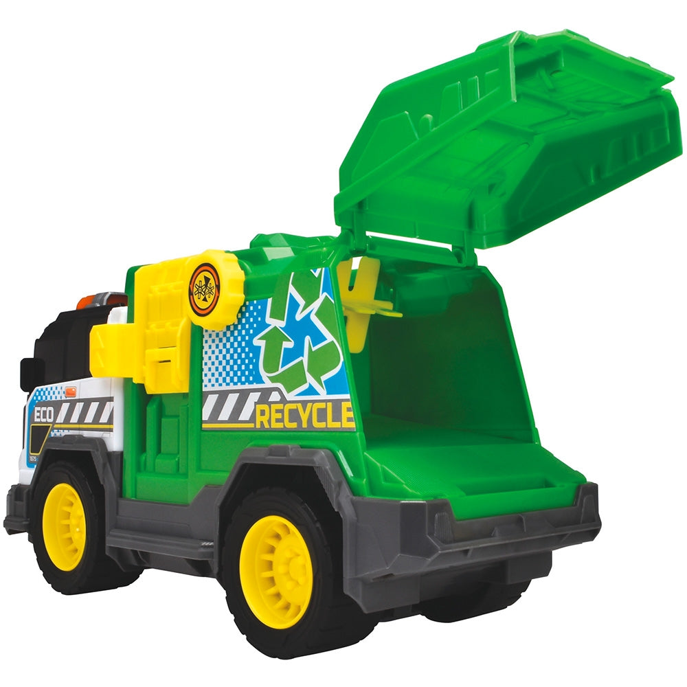 Masina de gunoi Dickie Toys Recycle Truck 30 cm cu lumini si sunete - gogobaby.ro