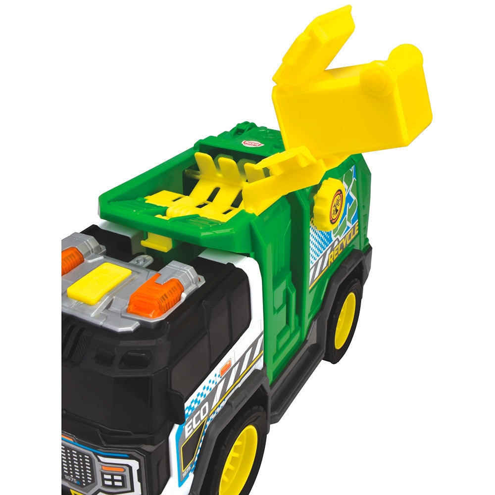 Masina de gunoi Dickie Toys Recycle Truck 30 cm cu lumini si sunete - gogobaby.ro