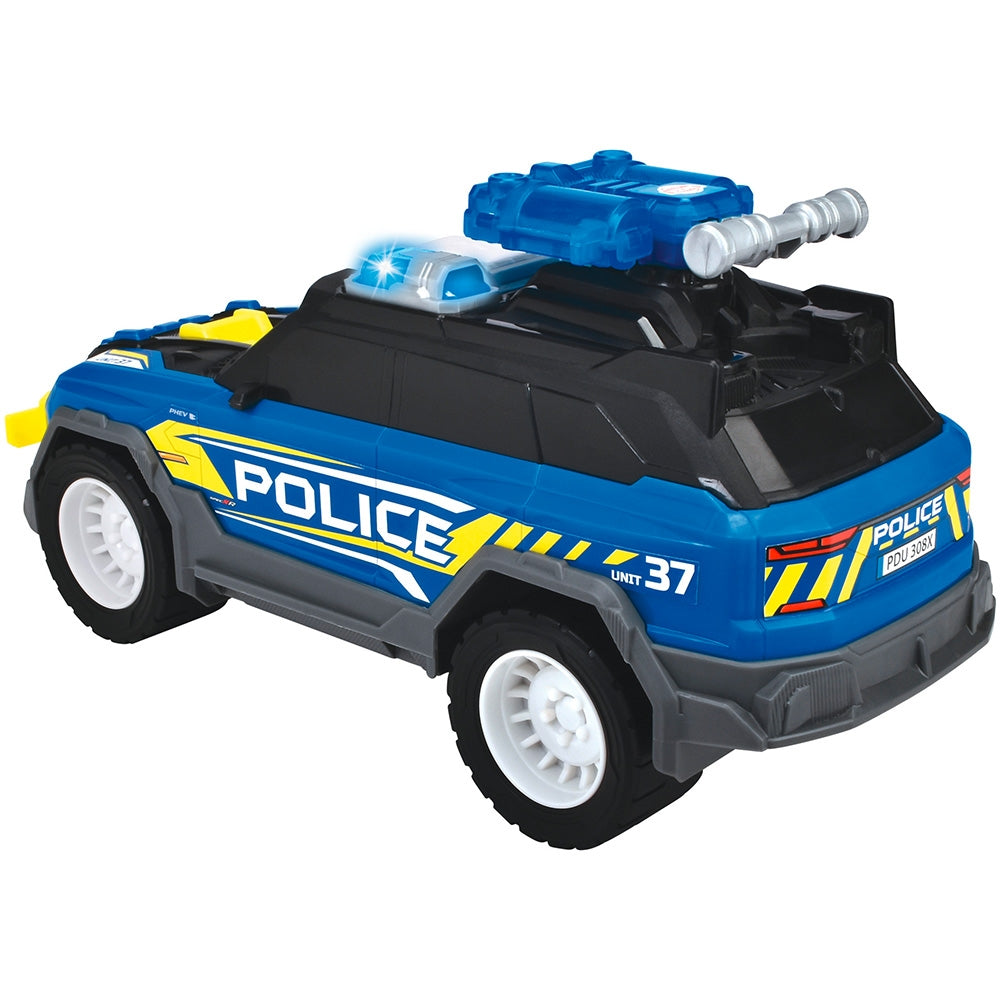 Masina de politie Dickie Toys Police SUV 30 cm cu lumini si sunete - gogobaby.ro