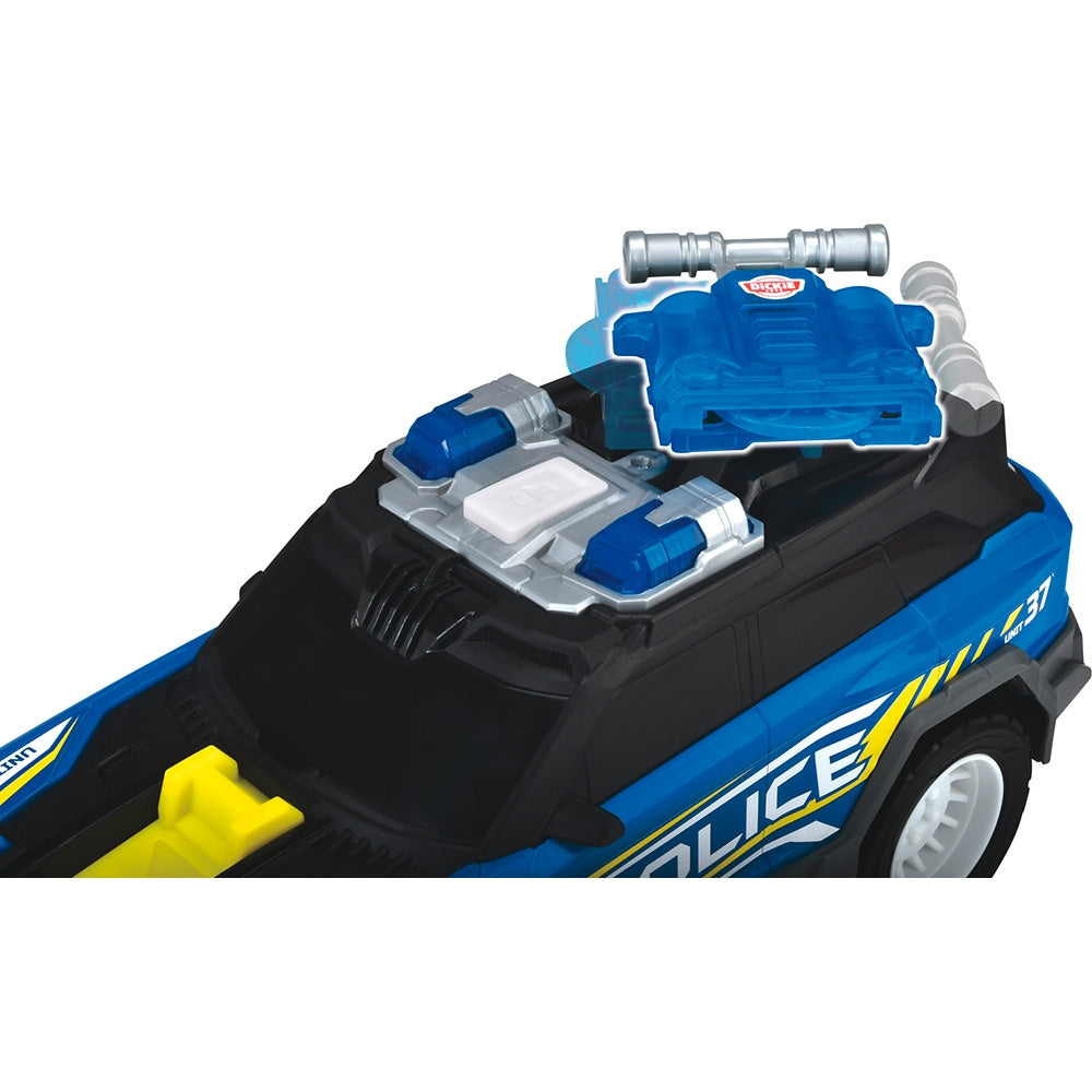 Masina de politie Dickie Toys Police SUV 30 cm cu lumini si sunete - gogobaby.ro