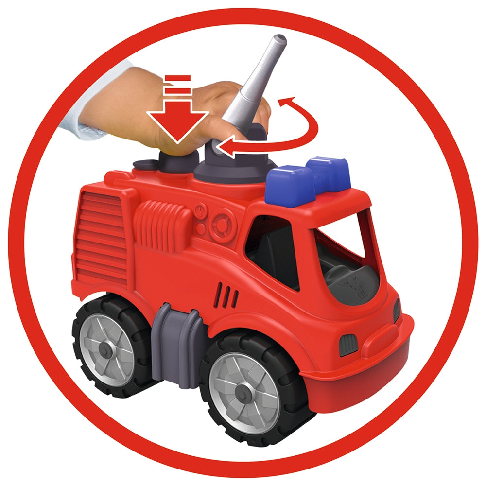 Masina de pompieri Big Power Worker Mini Fire Truck - gogobaby.ro
