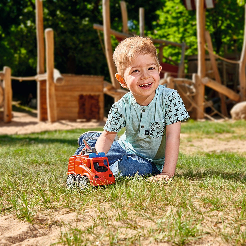 Masina de pompieri Big Power Worker Mini Fire Truck - gogobaby.ro