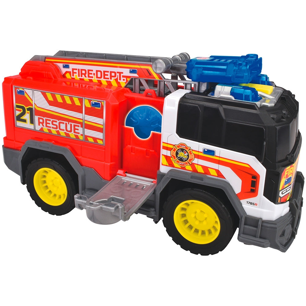 Masina de pompieri Dickie Toys Fire Rescue Unit 30 cm cu lumini si sunete - gogobaby.ro