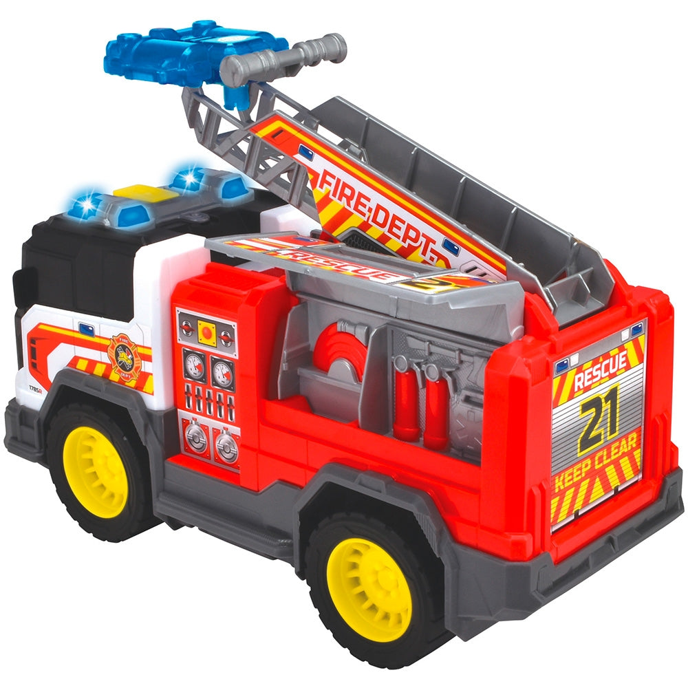 Masina de pompieri Dickie Toys Fire Rescue Unit 30 cm cu lumini si sunete - gogobaby.ro