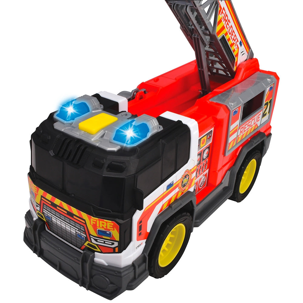 Masina de pompieri Dickie Toys Fire Rescue Unit 30 cm cu lumini si sunete - gogobaby.ro