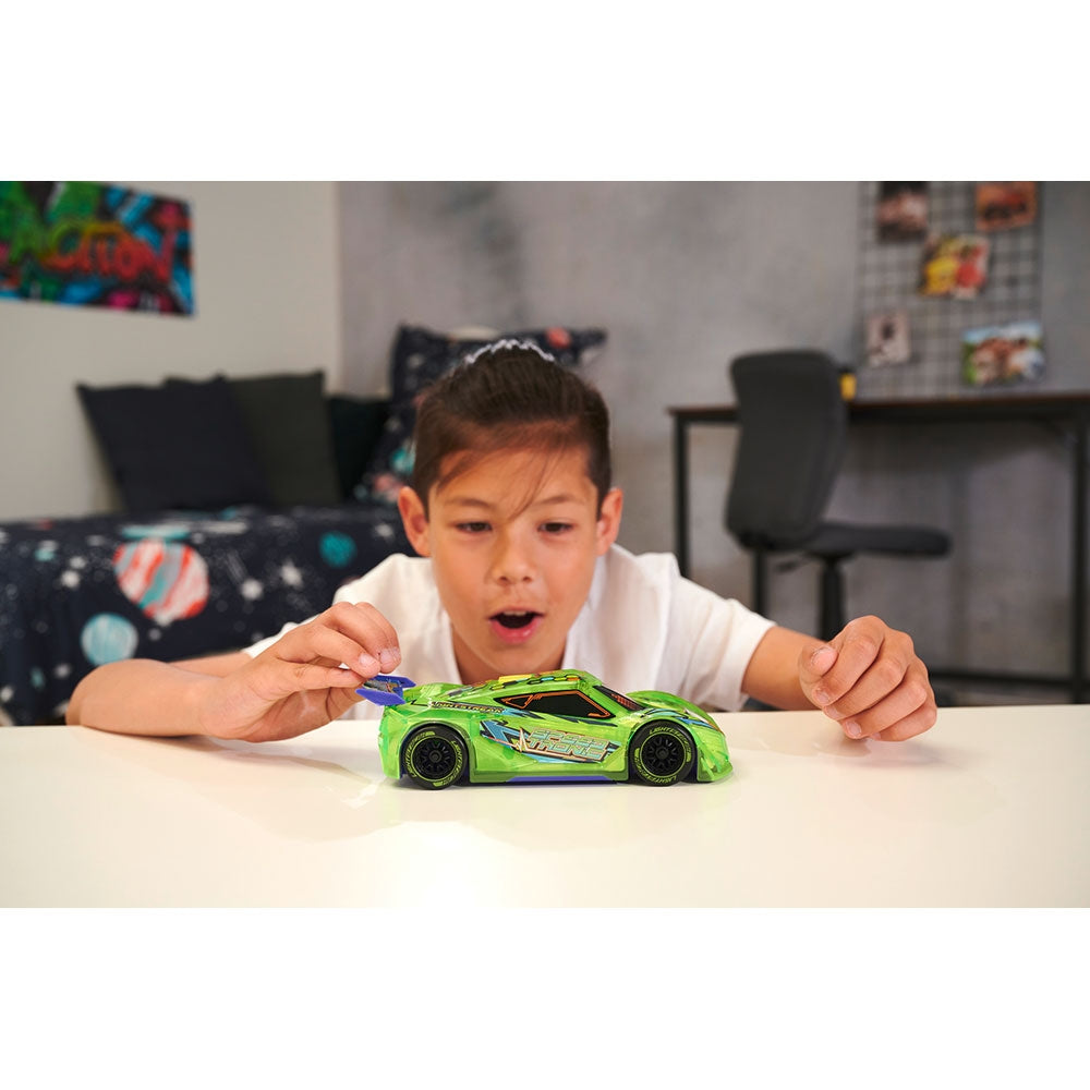 Masina Dickie Toys Speed Tronic 20 cm verde cu lumini si sunete - gogobaby.ro