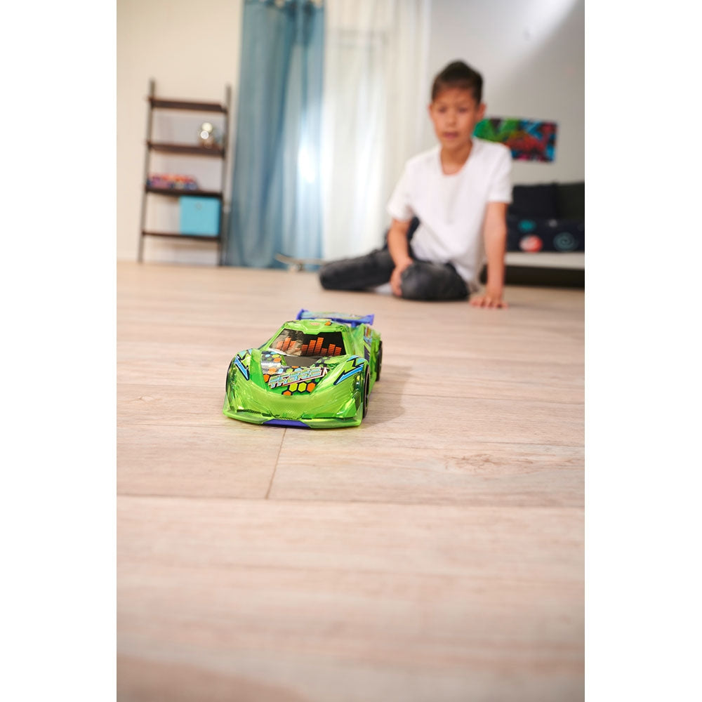 Masina Dickie Toys Speed Tronic 20 cm verde cu lumini si sunete - gogobaby.ro