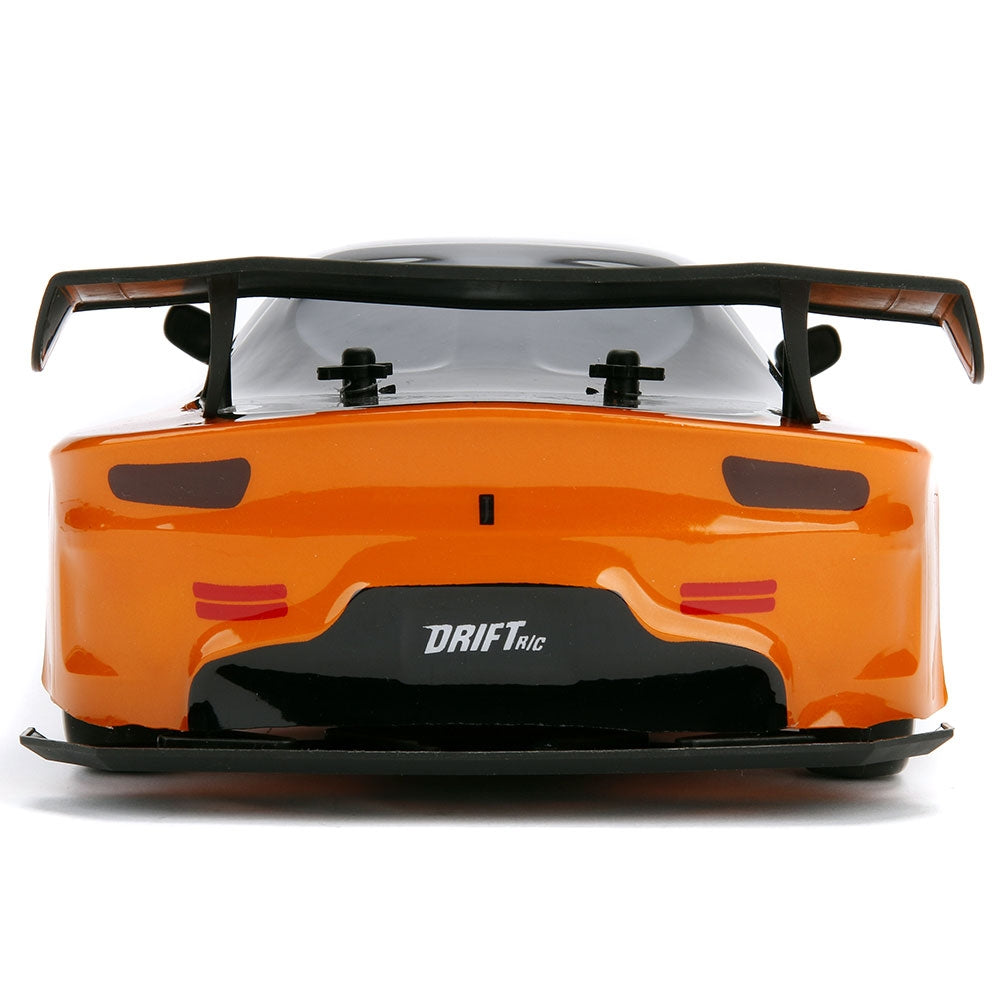 Masina Jada Toys Fast and Furious Mazda RX-7 Drift cu anvelope si telecomanda - gogobaby.ro