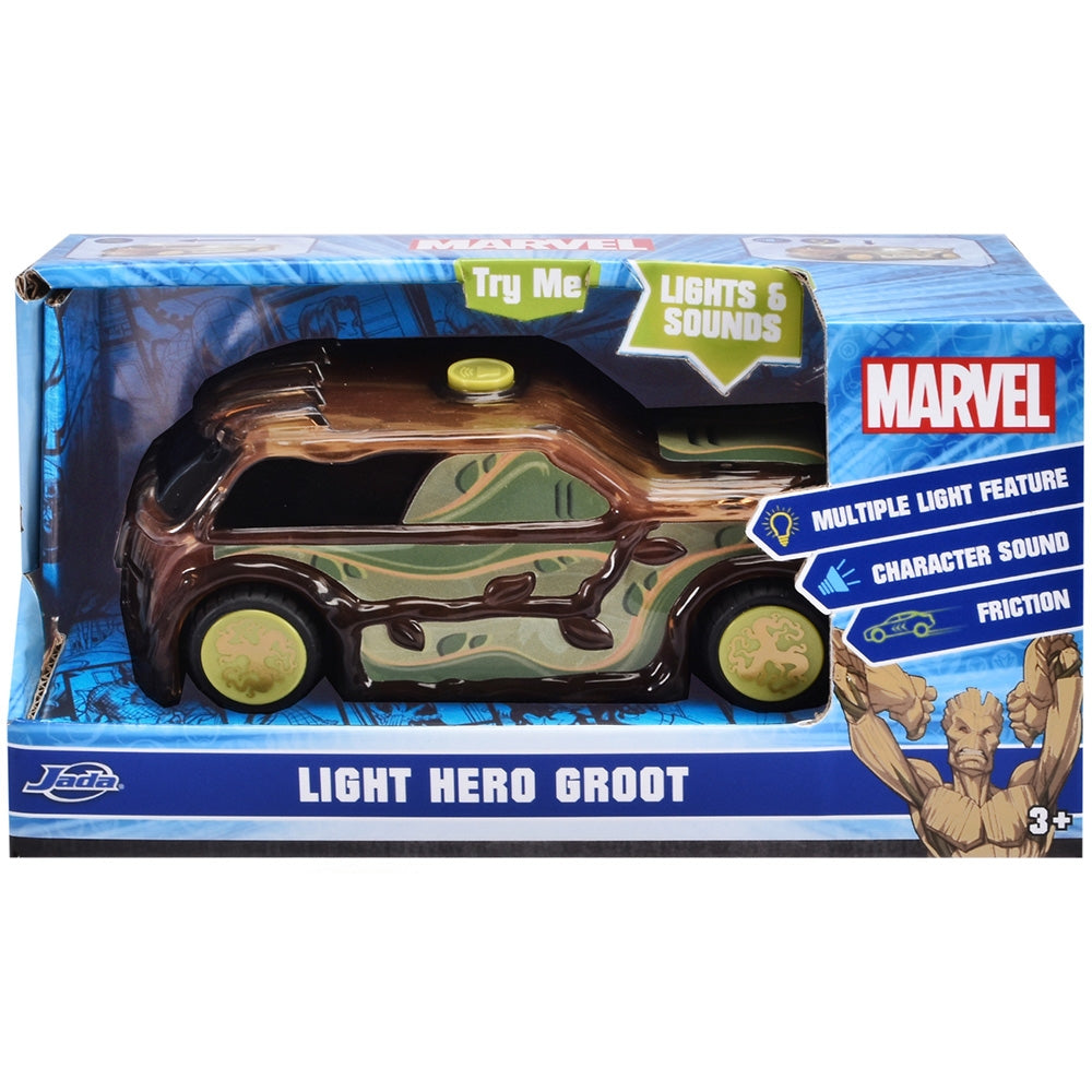 Masina Jada Toys Marvel Light Hero Groot 1:32 15 cm - gogobaby.ro