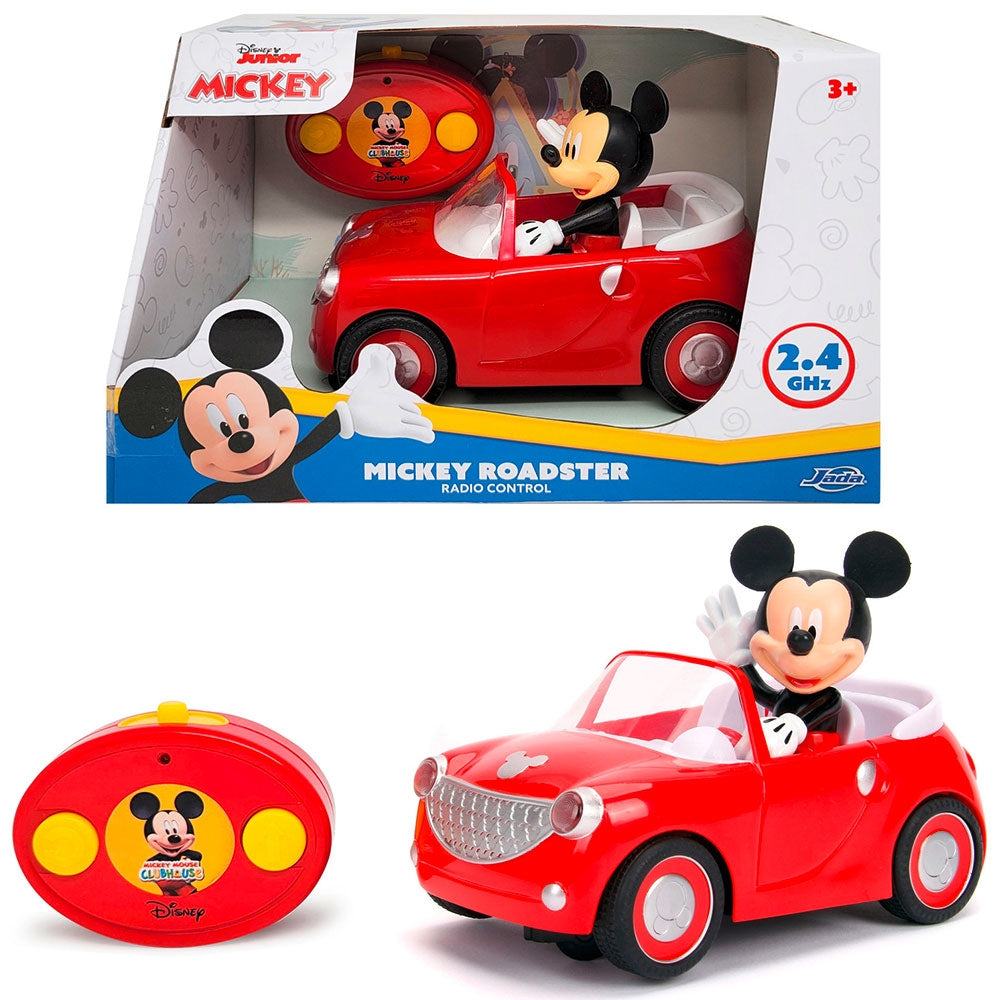 Masina Jada Toys RC Mickey Roadster 1:24 19 cm cu telecomanda - gogobaby.ro