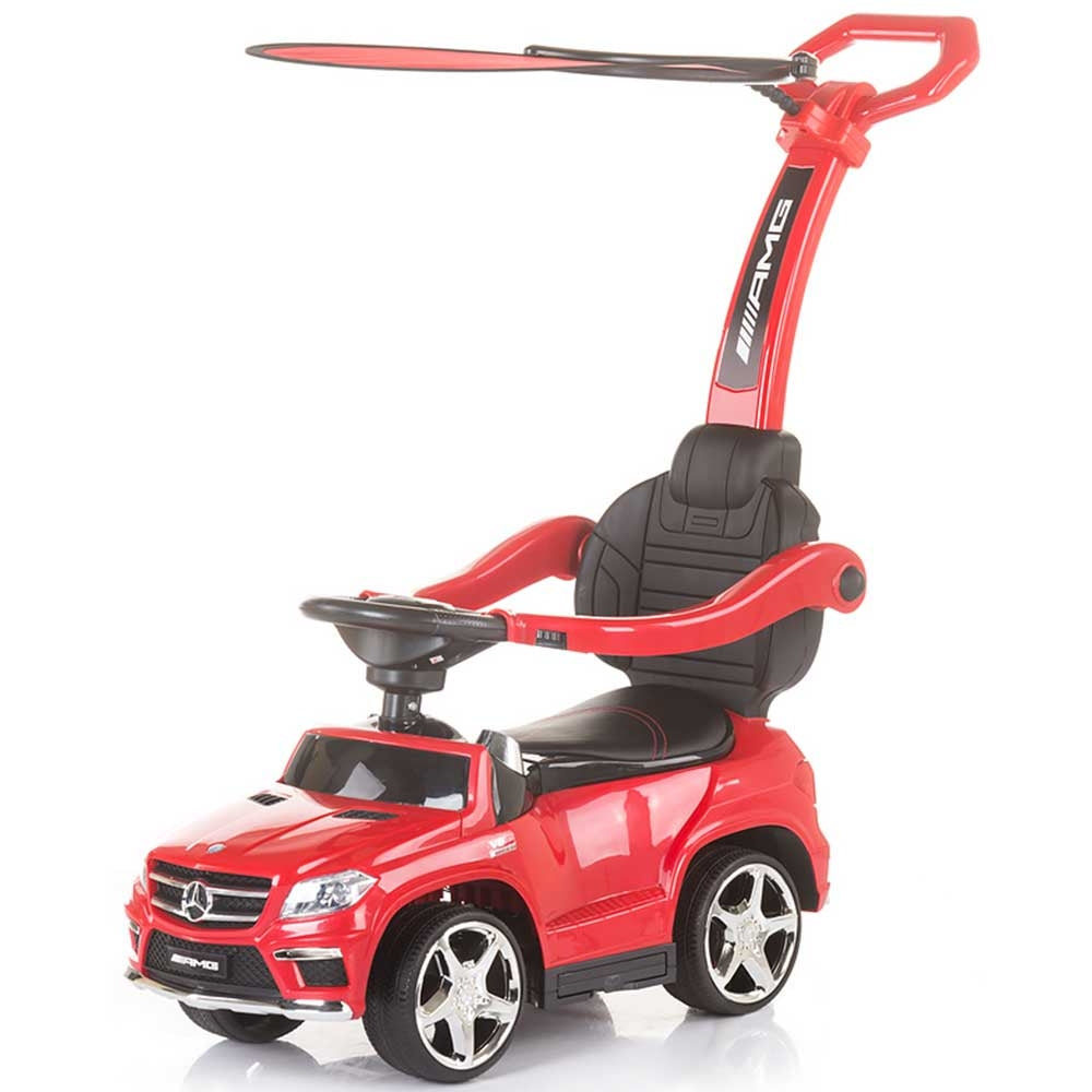Masinuta de impins cu copertina Chipolino Mercedes Benz GL63 AMG red - gogobaby.ro