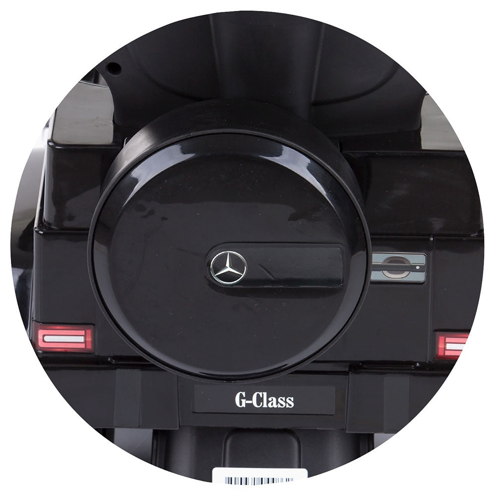 Masinuta de impins Chipolino Mercedes G350 black cu maner si copertina - gogobaby.ro