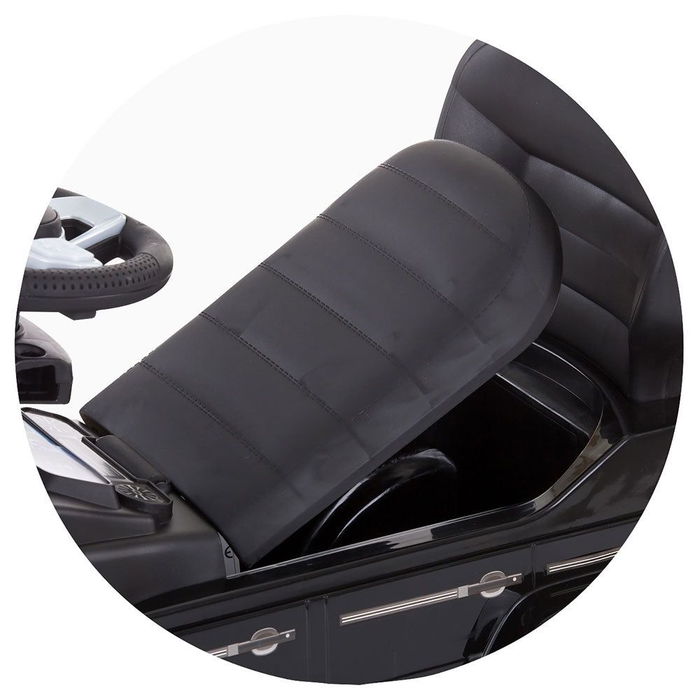 Masinuta de impins Chipolino Mercedes G350 black cu maner si copertina - gogobaby.ro