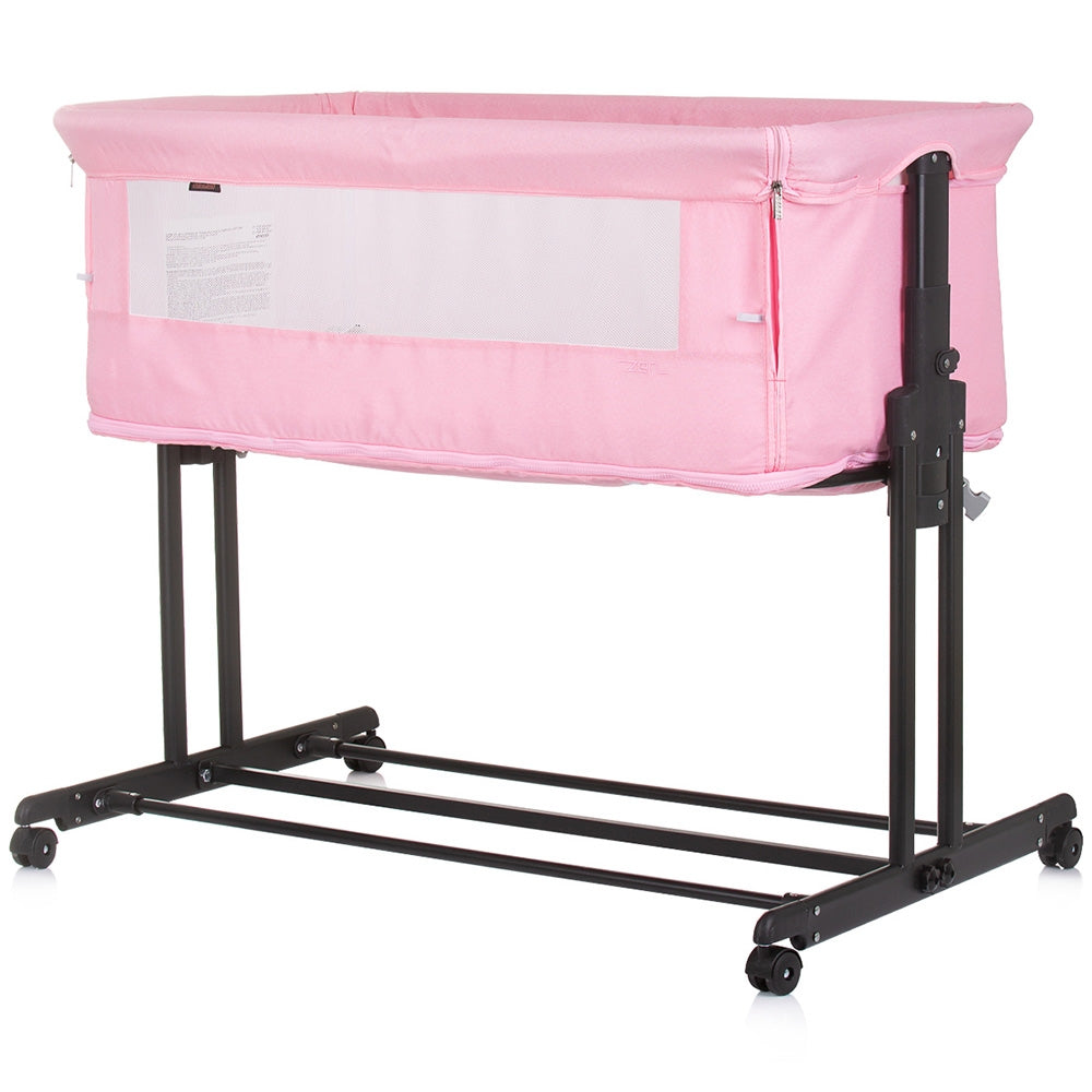 Patut co-sleeper si tarc Chipolino Zen flamingo - gogobaby.ro
