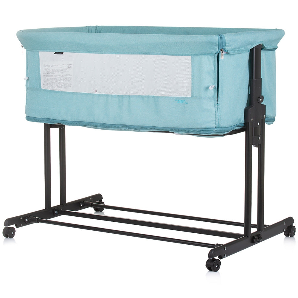 Patut co-sleeper si tarc Chipolino Zen pastel green - gogobaby.ro