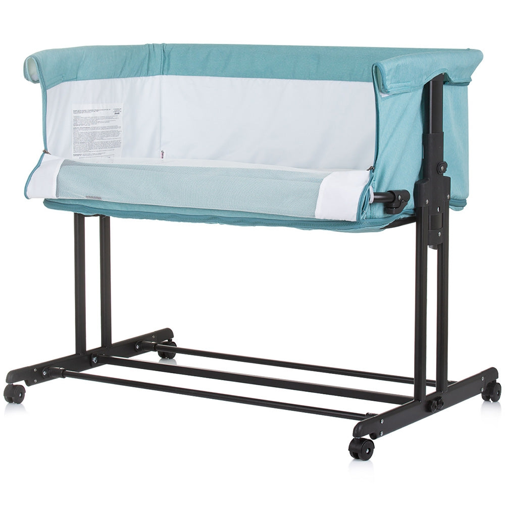 Patut co-sleeper si tarc Chipolino Zen pastel green - gogobaby.ro