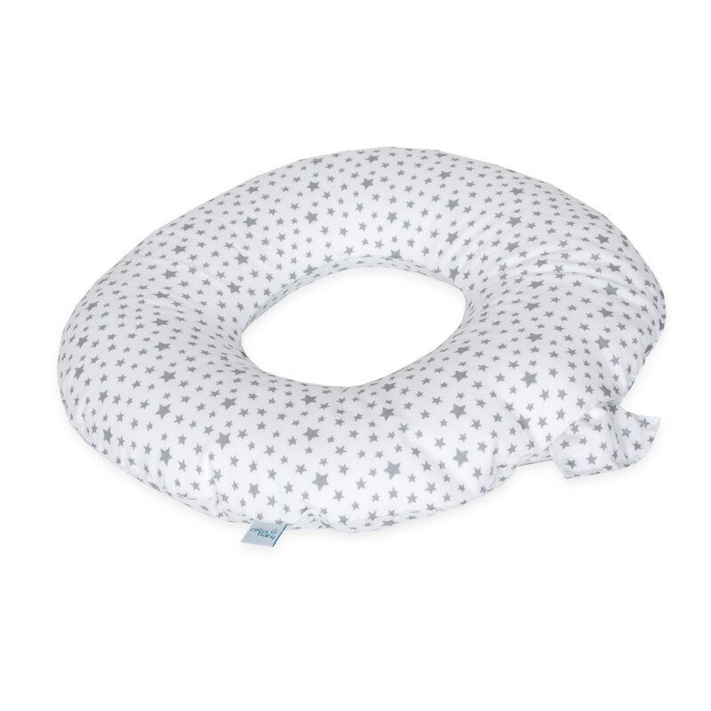 Perna postpartum, Ceba Baby, Amelioreaza durerile dupa nastere, Umpluta cu bile EPS, Bumbac, 45x45x10 cm, - gogobaby.ro